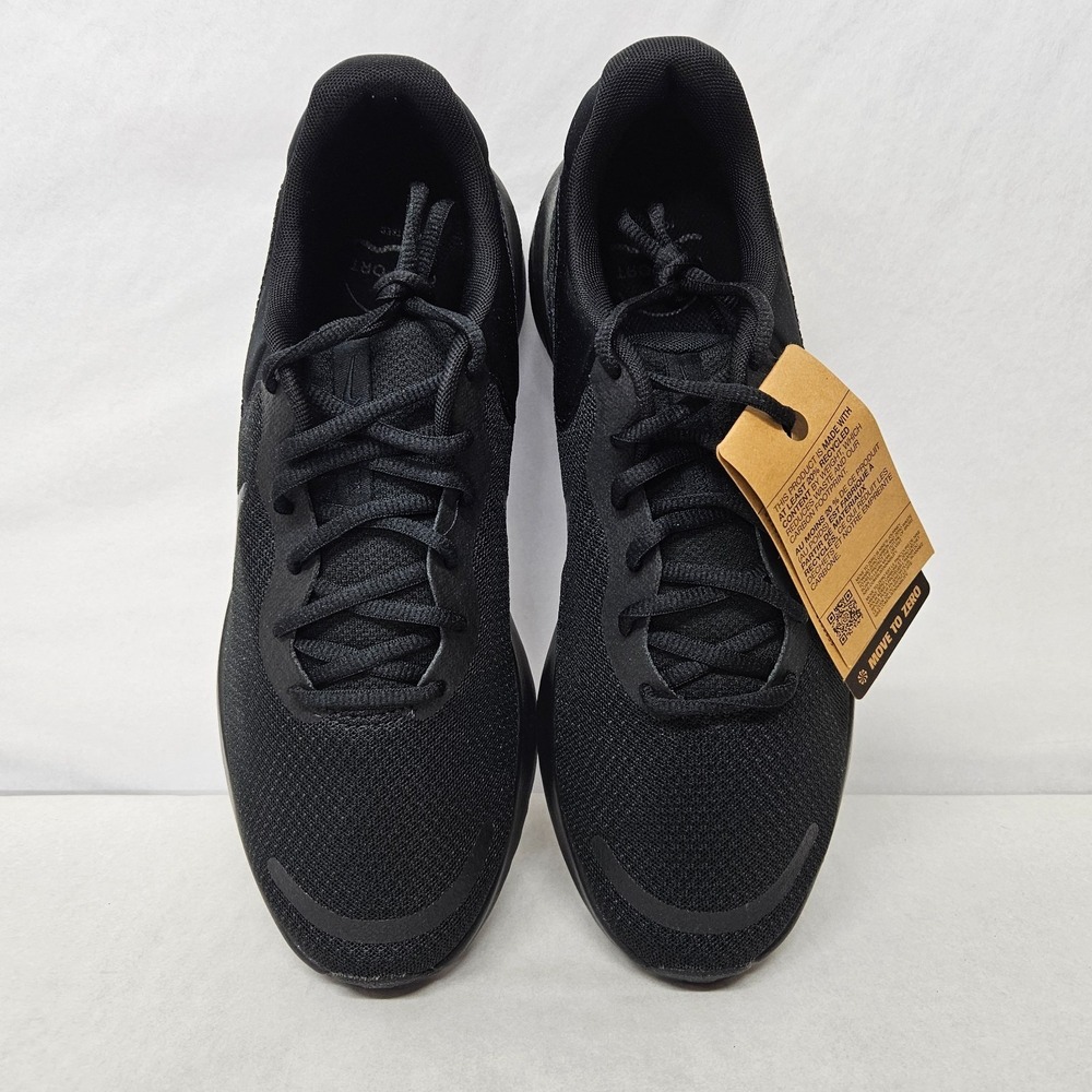 Nike Revolution 7 Running Shoes FB2207-005 Black Off Noir Men's Size 10.5 - Picture 6 of 10